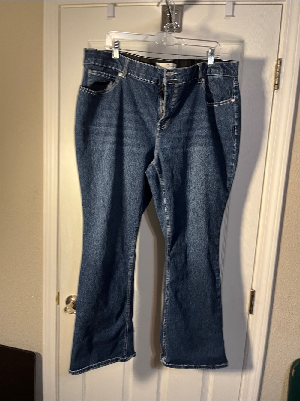 Classic Dark Blue Women's Denim Jeans